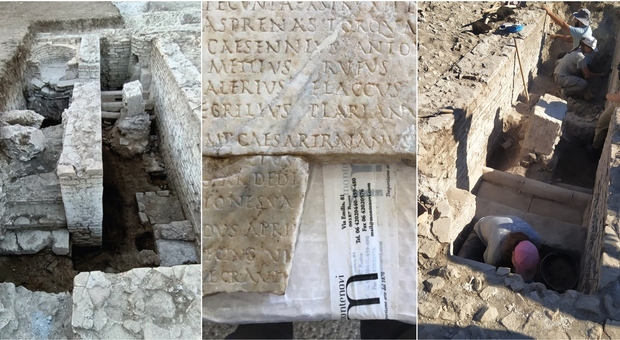 I viaggi segreti di Adriano svelati dagli scavi di Ostia: la scoperta eccezionale della stele
