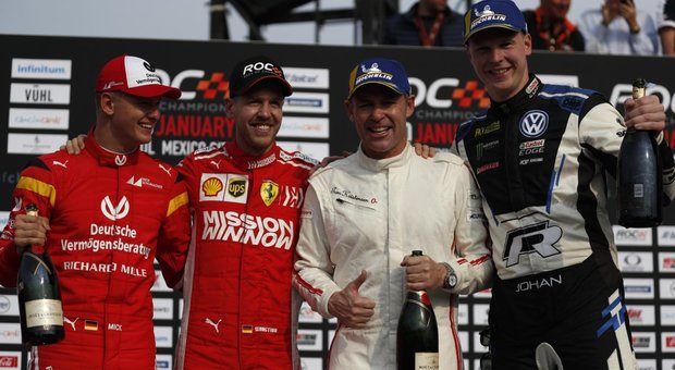 Race Champions, Vettel e Schumi corrono insieme, ma perdono finale