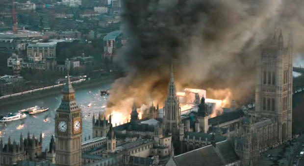 Londra, l'attentato previsto dal film «Attacco al potere 2»