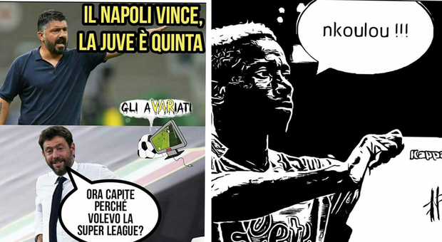 Il Super Napoli fa impazzire il web: «Perciò la Juve voleva la Superlega»