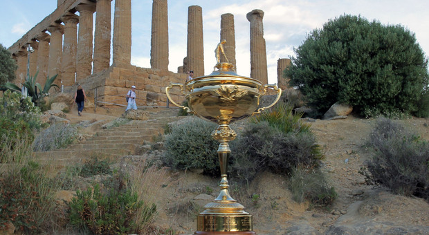 Ryder Cup, la Road to Rome 2022 è partita oggi dalla Valle dei Templi