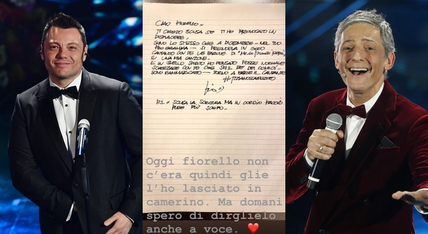 Tiziano Ferro e Fiorello, guerra e pace a Sanremo: dallo «statte zitto» alla lettera di scuse