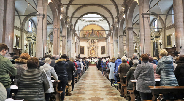 Gli interni della cattedrale di Belluno saranno oggetto di un restauro