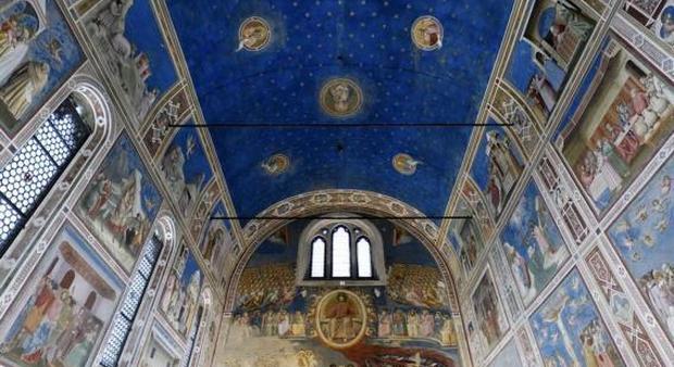 Nuovo tetto per gli Scrovegni: dovrà proteggere i capolavori di Giotto