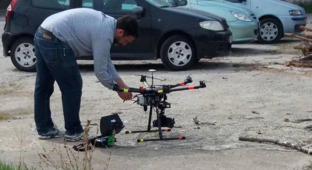 Ecoreati, a Castel Volturno un drone per dare la caccia a chi inquina