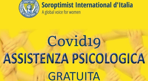 campagna di assistenza psicologica del Soroptimist International Italia