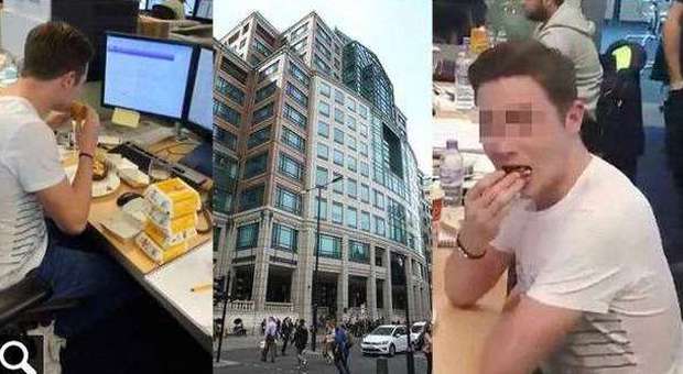 Londra, “nonnismo” nella City: giovane broker costretto a trangugiare 8 cheeseburger in un'ora