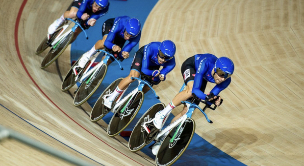 Ciclismo, campionati europei su pista: argento per il quartetto azzurro maschile, bronzo e record italiano per le donne
