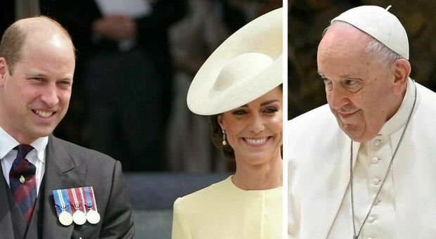 William e Kate potrebbero incontrare Papa Francesco
