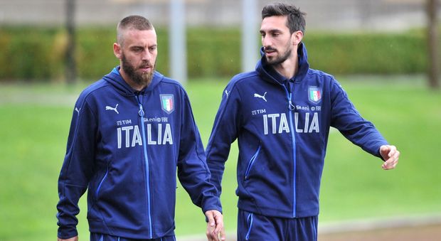 Italia, Conte spreme gli azzurri. De Rossi tra i migliori nei test, allarme rientrato per Florenzi