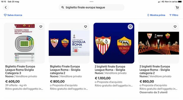 Siviglia-Roma, allarme bagarini: biglietti a mille euro sul web, così aggirano le regole Uefa