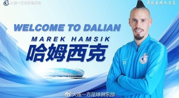 Hamsik debutta in Cina: «Ma Napoli-Juve era la mia partita»