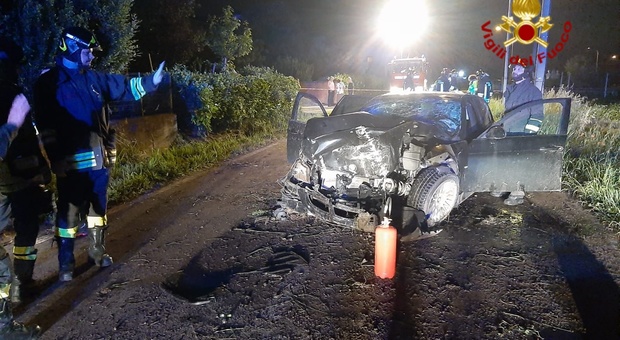Incidente fra più vetture in via Schiavonesca: quattro persone ferite