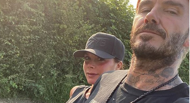 David Beckham e Victoria Adams (Instagram)