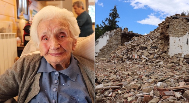 Morta nonna Peppina, l'anziana simbolo del terremoto nelle Marche aveva 98 anni