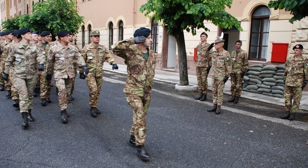 Rieti, il generale di corpo d'armata Giorgio Battisti visita la scuola Nbc Incontro anche col Prefetto e il sindaco Le foto della visita