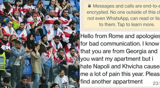 Georgiano affitta un appartamento a Roma, ma il proprietario rifiuta la prenotazione: «Odio Napoli e Kvara»