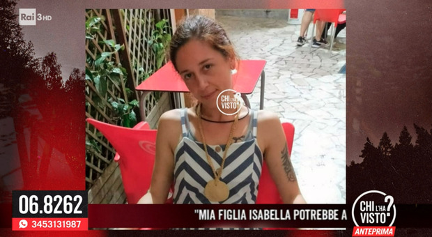 Isabella De Caro, 30 anni, scomparsa a Roma. Il papà a Chi l'ha visto: «Non ho notizie da ieri»