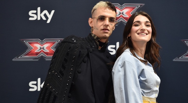 X Factor 2019: Achille Lauro e Pilar Fogliati alla conduzione dell'Extra Factor. Svelata la data della finale ( Le foto della conferenza stampa © Jule Hering)
