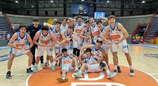 Gevi Academy under 19 alle finali: battuta l'Eurobasket Roma 69-48