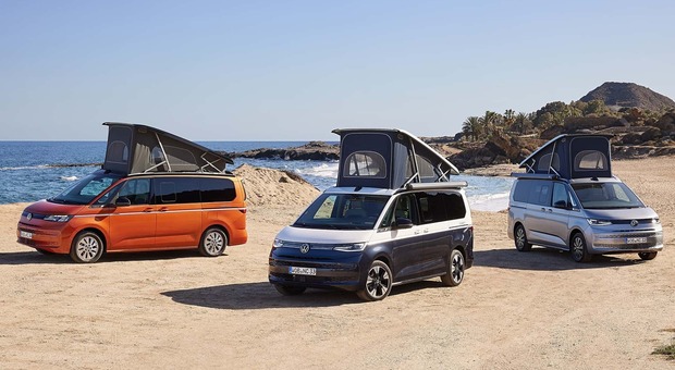 Volkswagen California nelle tre versioni disponibili