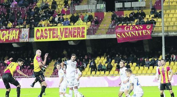 Benevento, Sau all'esame da ex per il superderby con la Juve Stabia