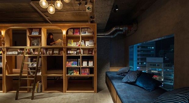 L'hotel libreria "Book and Bed Tokyo"