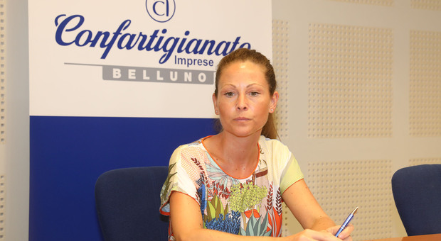 Claudia Scarzanella, presidente di Confartigianato Belluno