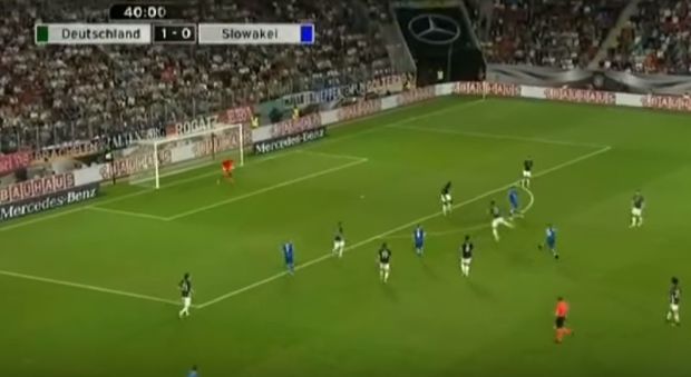 Super Hamsik contro la Germania Slovacchia ok con un suo eurogol