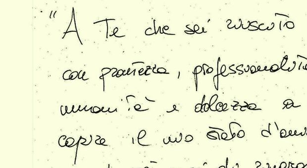 Lettera al carabiniere che l'ha salvata dall'ex marito violento: «Non conosco il tuo volto, ma non scorderò mai la tua voce. Grazie»