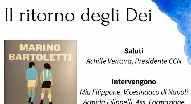 Bartoletti presenta alla Canottieri Napoli il libro su Maradona e Paolo Rossi