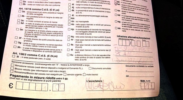 Viterbo, bimbo di 7 anni lascia il finestrino dell'auto abbassato: multa di 41 euro