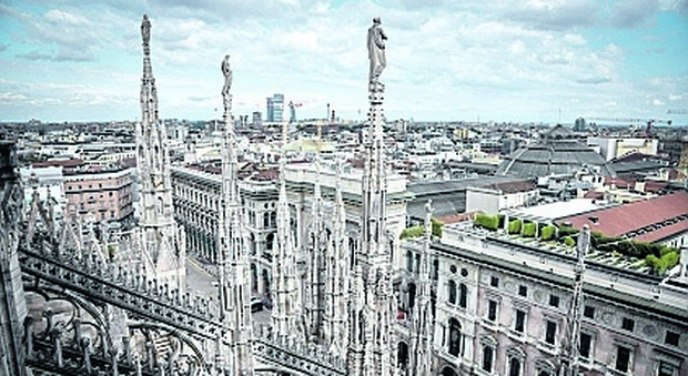 Veduta aerea del Duomo