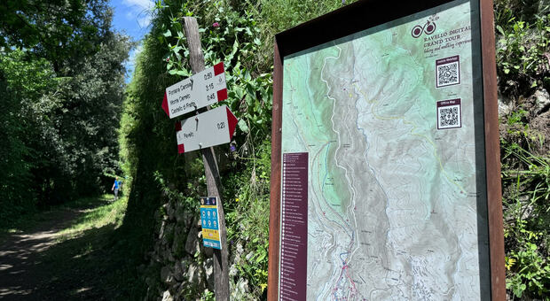 Ravello, nuovo sentiero per gli amanti del trekking: il «Fontana Carosa»