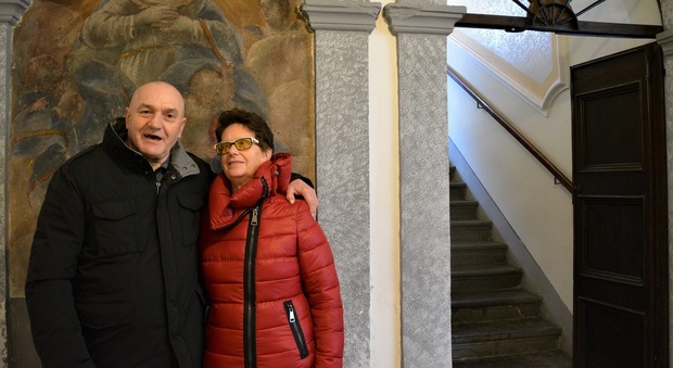 Parziano Pressacco e Ilva Fongione a Palazzo Venier, a Gradisca di Sedegliano