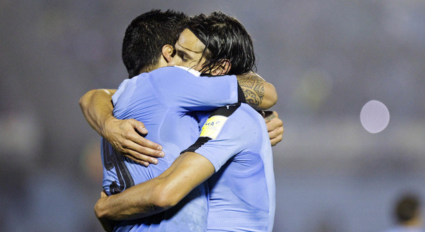 L'Argentina frena senza Messi, vince il Brasile. Uruguay a raffica con Suarez e Cavani