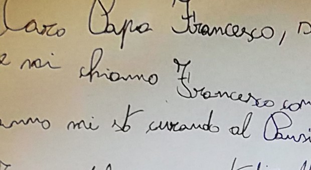 Bimbo di 5 anni affetto da leucemia scrive al Papa: «Prega per noi»