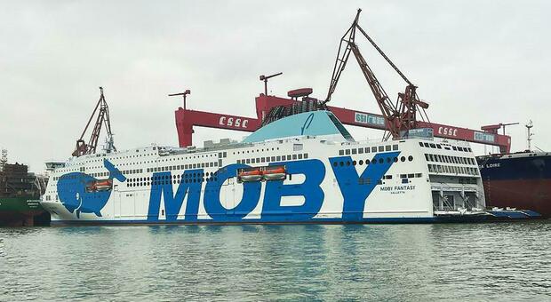 La Moby Fantasy partirà dalla Cina nei prossimi giorni verso l’Italia