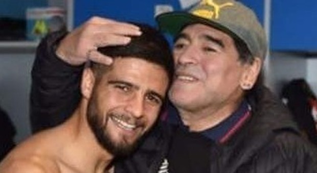 Maradona «perdona» Insigne: «Ma io qui ho scritto la storia»