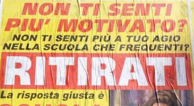 La pubblicità dell'istituto Scuola Italia sta sollevando un polverone anche a Vittorio Veneto