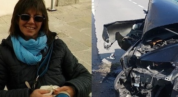 Padova, monta il ruotino sulla Volvo e si schianta sul platano: Cristina muore a 55 anni