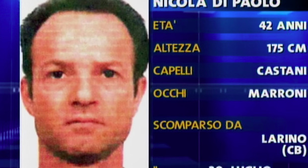 Nicola Di Paolo, a Un giorno in pretura il mistero del manovale scomparso 13 anni fa