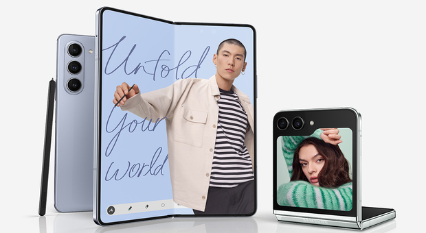 Z Flip5 e Z Fold5, ecco i nuovi flip phone di Samsung