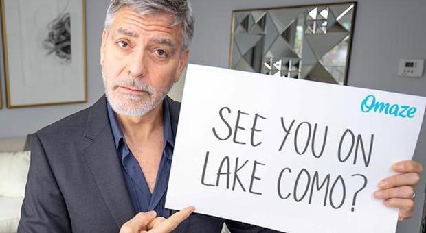 Un pranzo con George Clooney e la moglie Amal nella villa di Como: il contest però non è per gli italiani