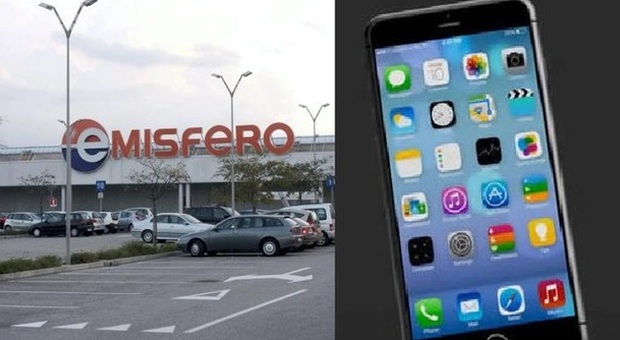 L'iPhone 6 va già a... ruba: furto da 30mila euro all'Emisfero