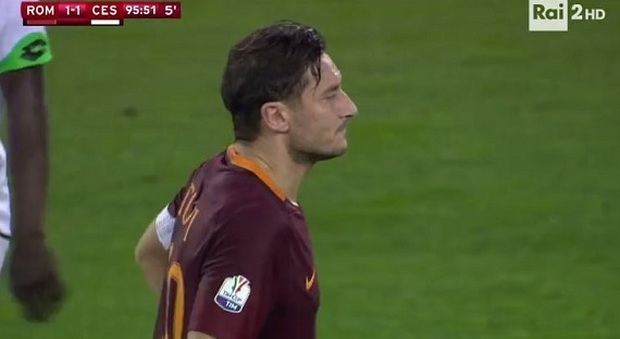 Il rigore di Francesco Totti