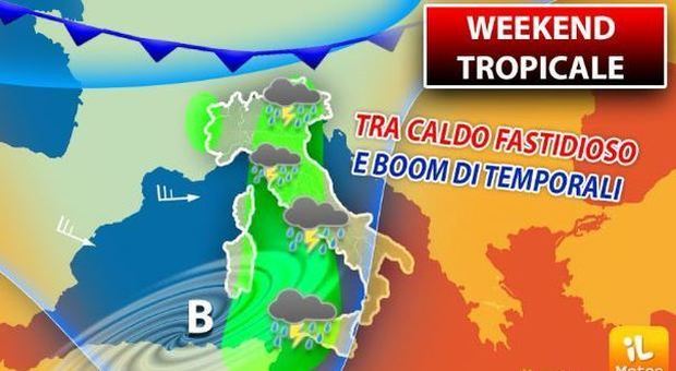 Meteo, week end tra caldo e temporali: da lunedì burrasche a Nordest