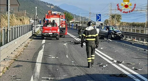 Incidente frontale sulla Monti Lepini, due feriti trasportati in ospedale