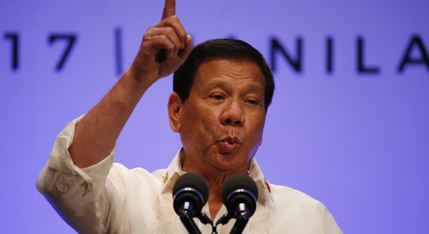 Il presidente filippino Rodrigo Duterte