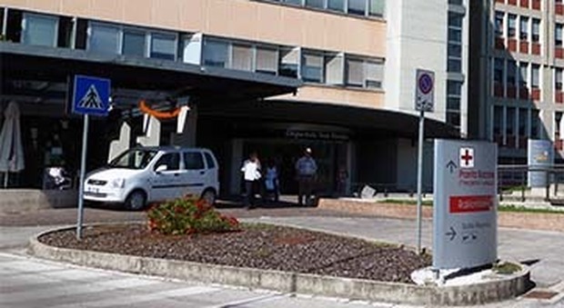 L'ingresso dell'ospedale San Bortolo